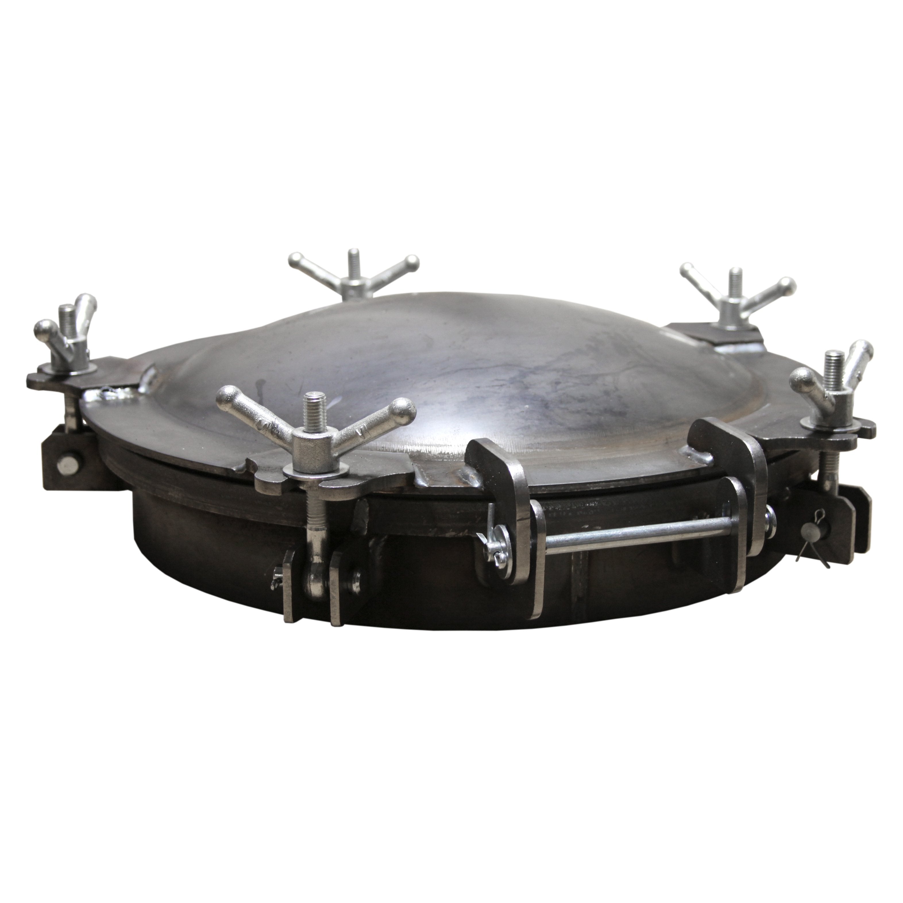 Chandler VAC 22" Lid Frac Manway with steel 4" Neck
