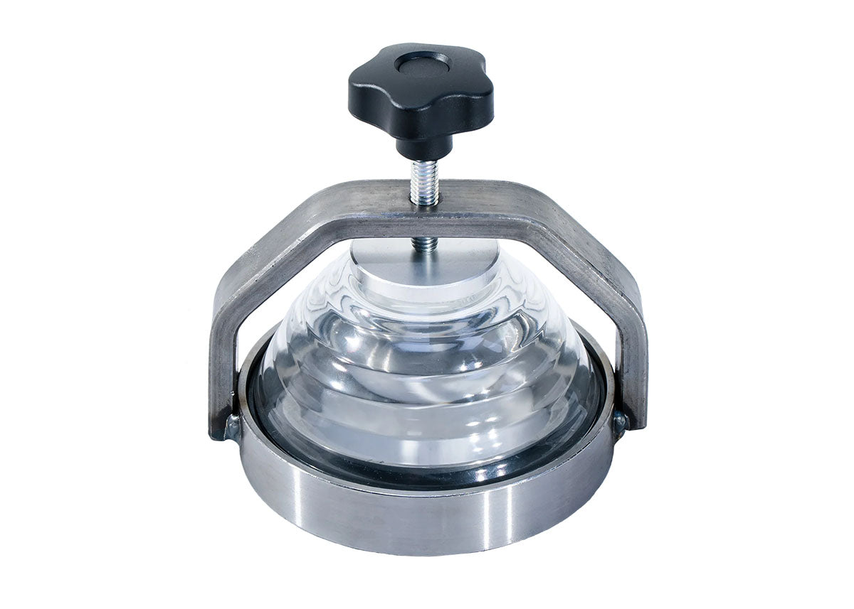 Conjunto de mirilla Chandler VAC de 5" - Acero inoxidable 304