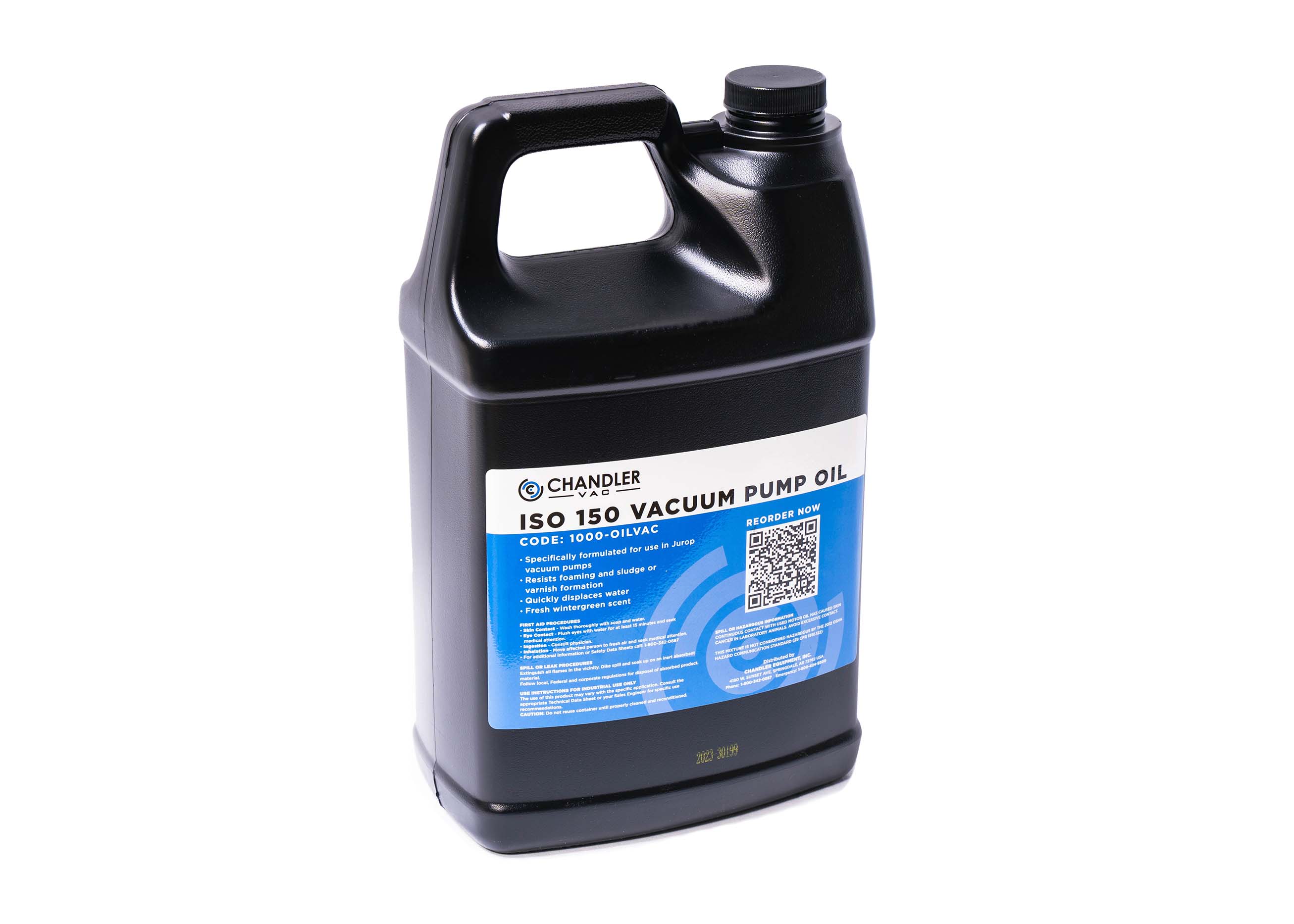 Chandler VAC Vacuum Pump Oil - ISO 150 - 1 Gallon Jug