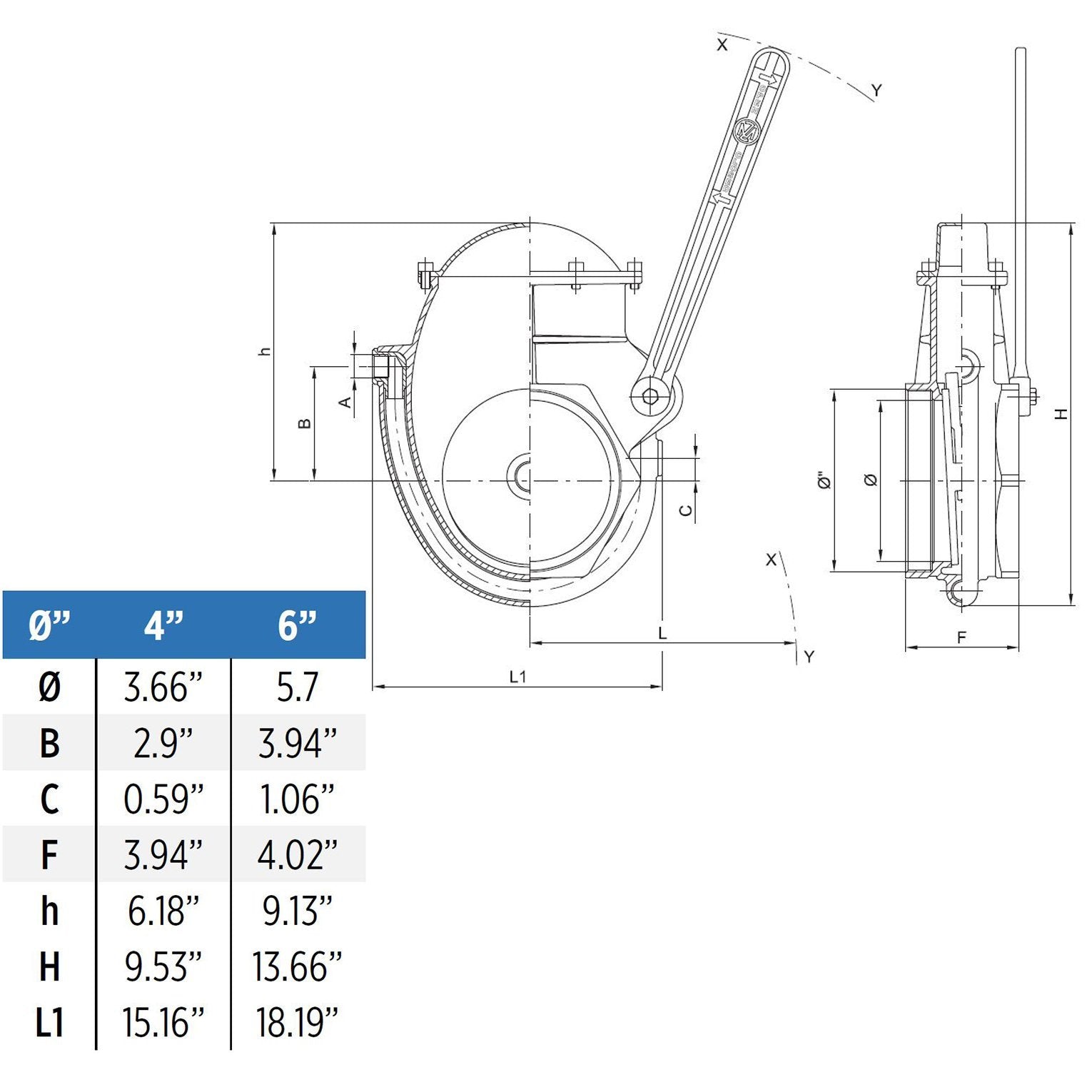 Image of Metaltecnica Zanolo MZ Heated Brass Lever Valve specifications sheet. | Chandler VAC