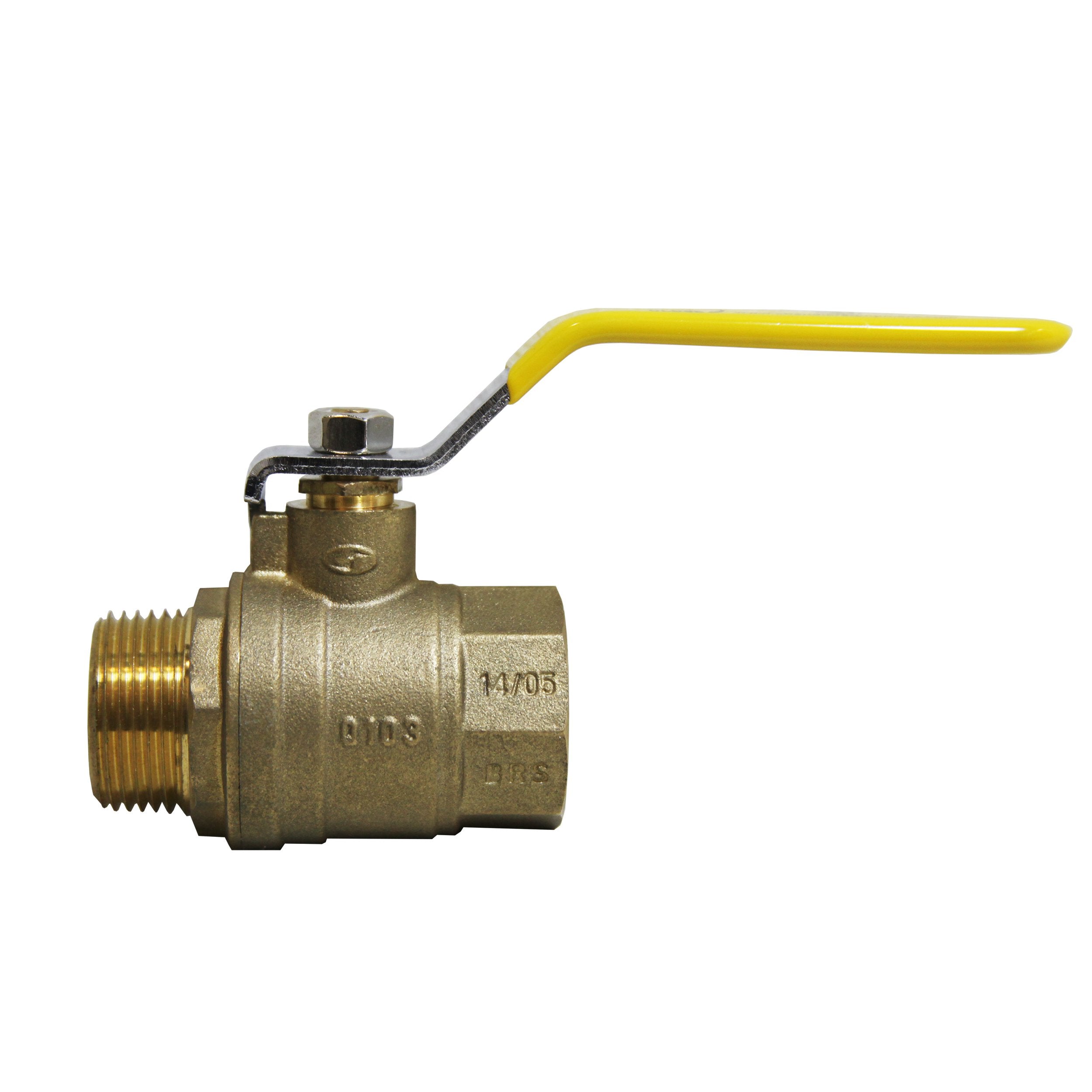 Válvula de bola de latón Gladiator - FNPT x MNPT