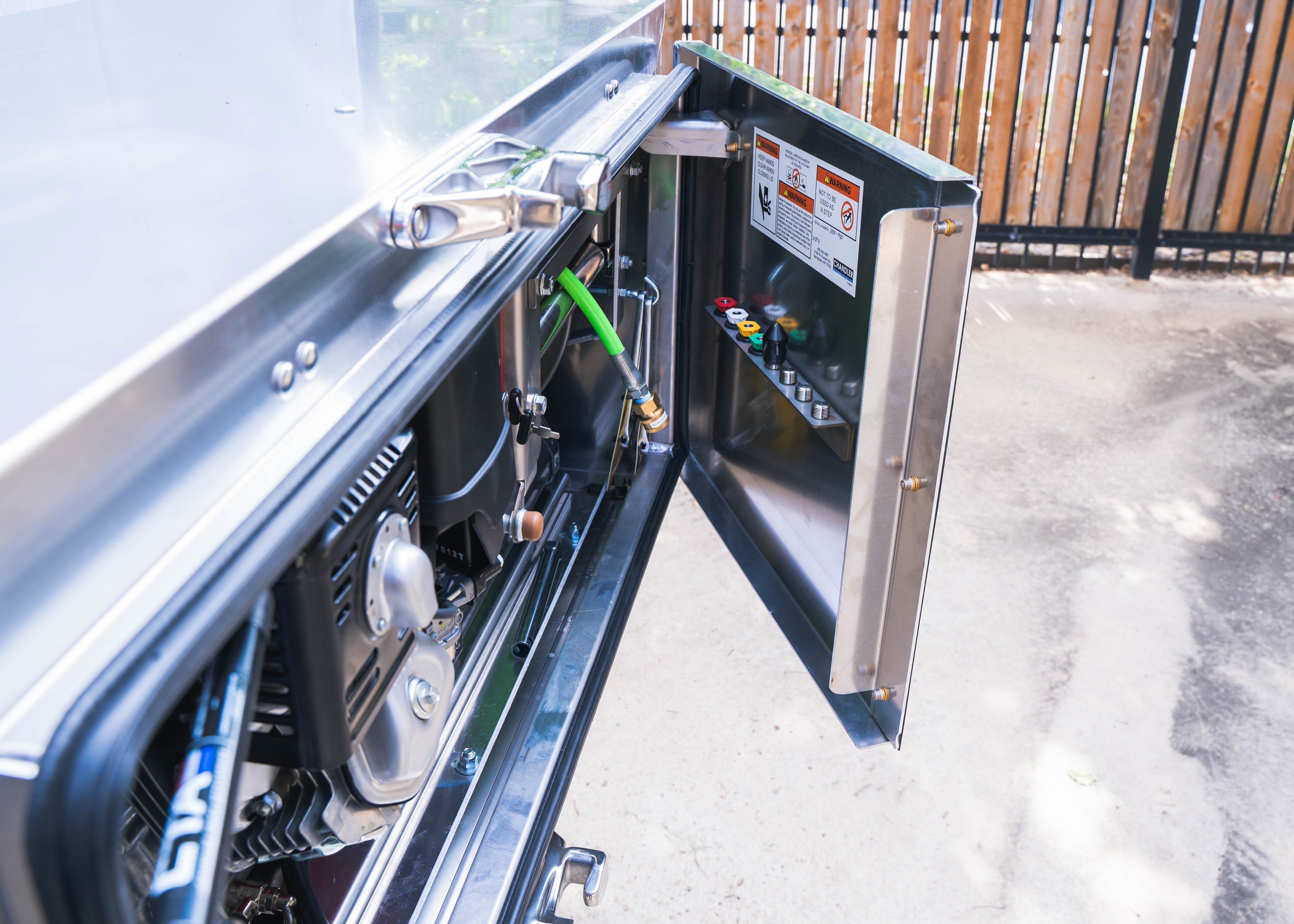Off Season Jetter Storage