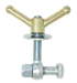 Chandler VAC 3/4" Wing Nut Assembly - Frac Tank Wingnut Assembly