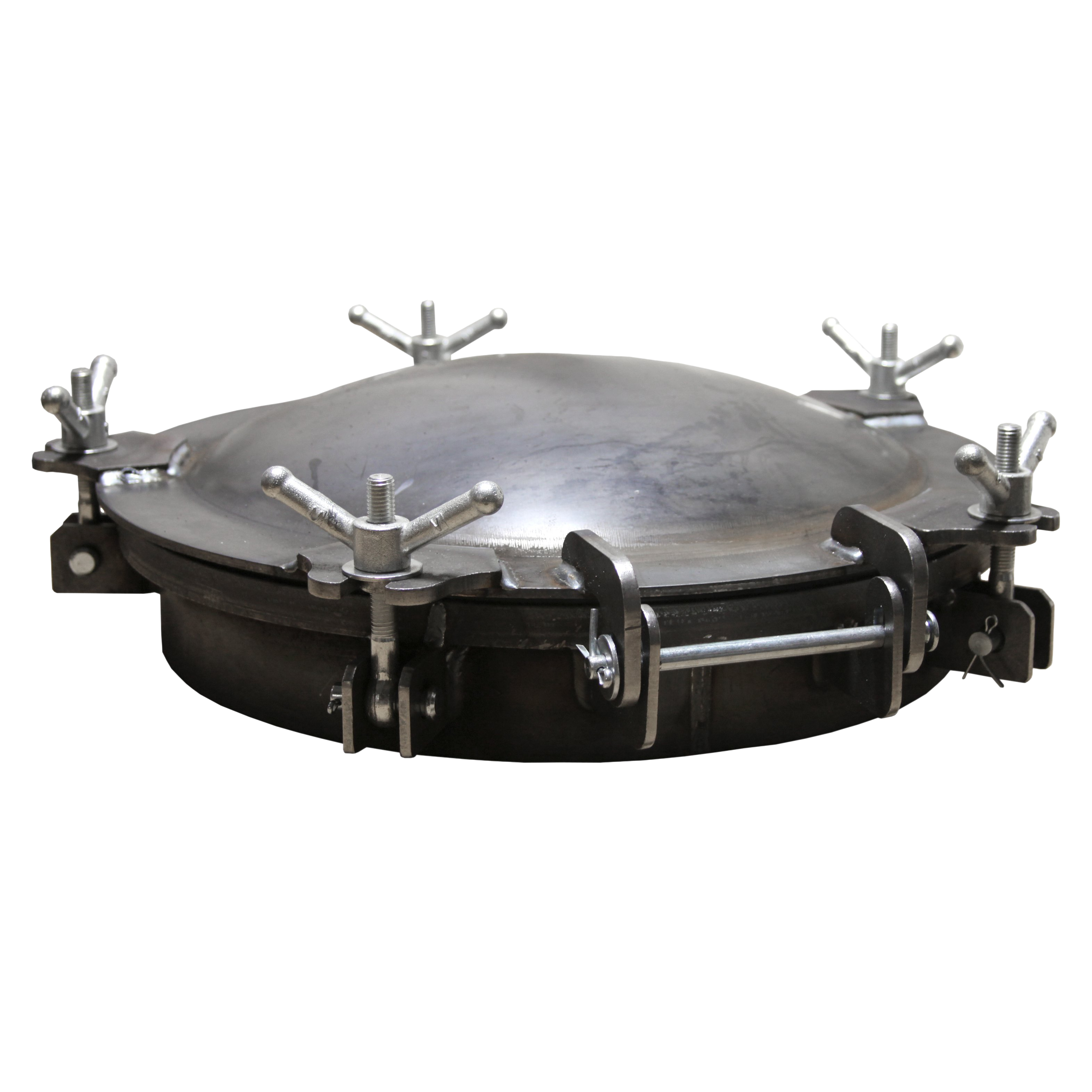 Chandler VAC 22" Lid Frac Manway with steel 4" Neck