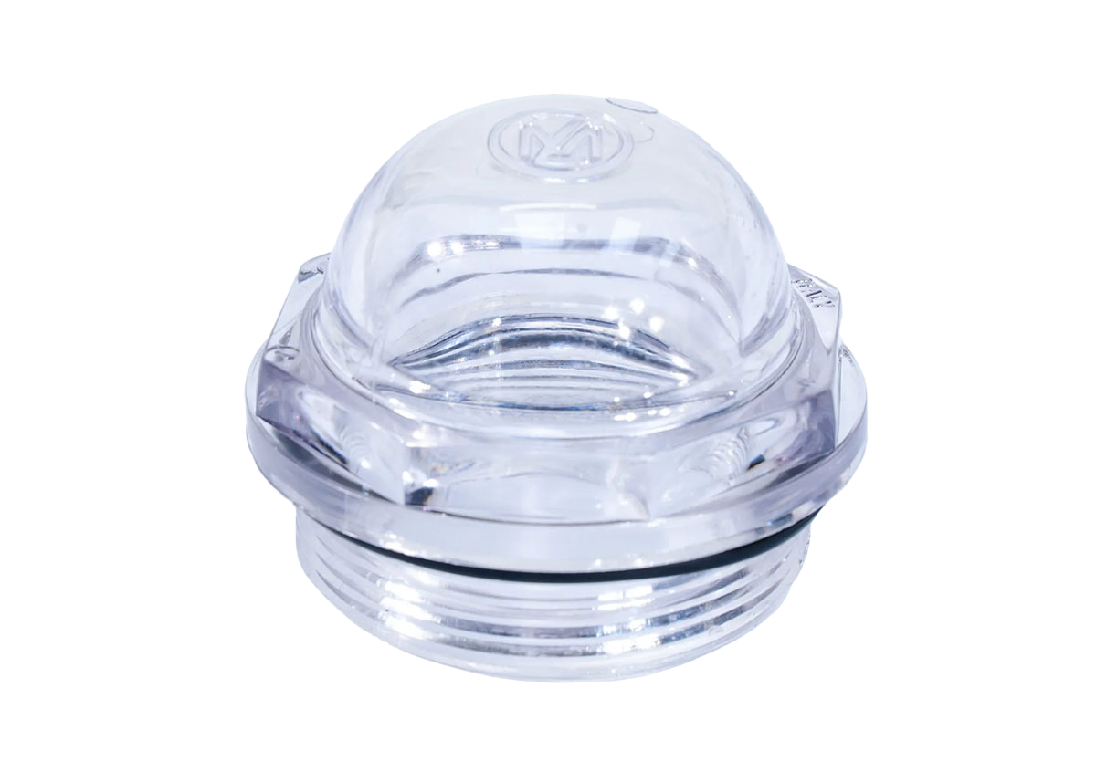 Chandler VAC 2" Plastic Sight Eye & O-Ring