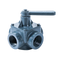 Jurop 2" 4-Way Valve (NPT) With Handle