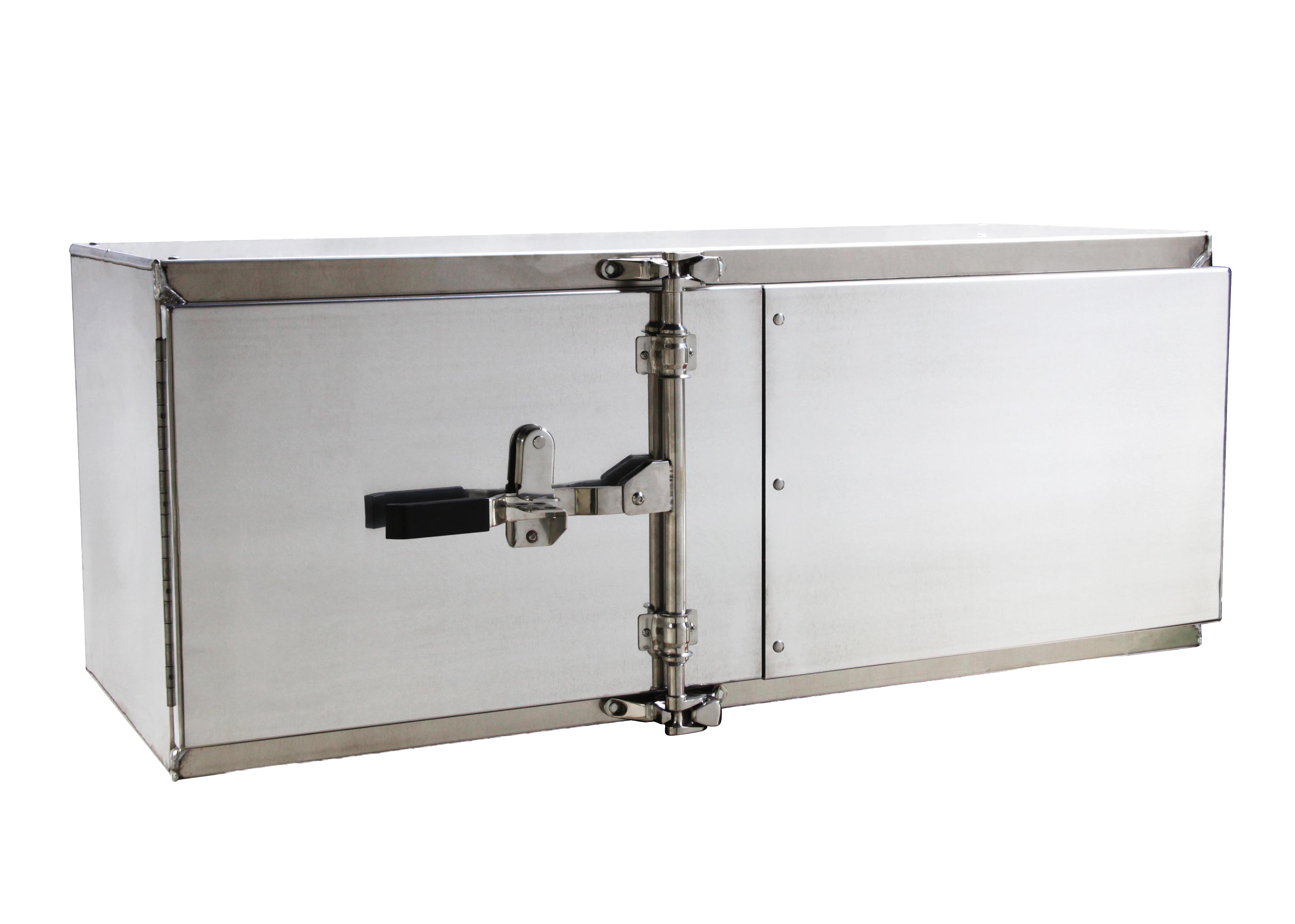 Smooth Aluminum Cam-Over Underbody Toolbox - 18x18x48