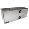 Underbody Aluminum Tread Plate Barn Door Toolbox - 18x18x36 Single Latch