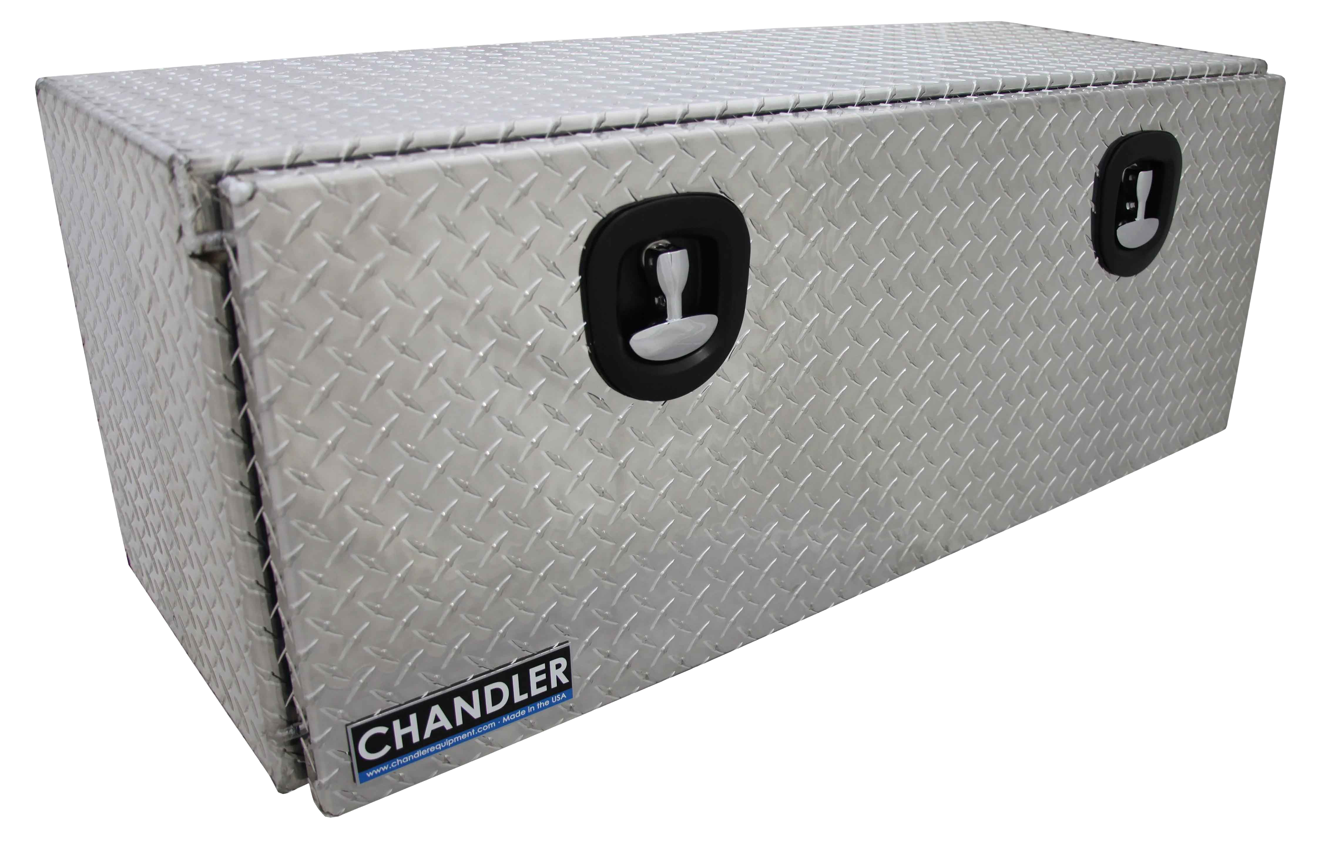Underbody Aluminum Tread Plate Toolbox - 18x18x24 Single Latch