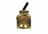 Metaltecnica Zanolo 3" Brass Lever Valve 4-Bolt [Flange]