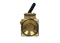 Metaltecnica Zanolo 4" Brass Lever Valve 4-Bolt [Flange]