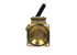 Metaltecnica Zanolo 4" Brass Lever Valve 4-Bolt [Flange]