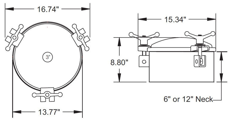12" Primary Shutoff