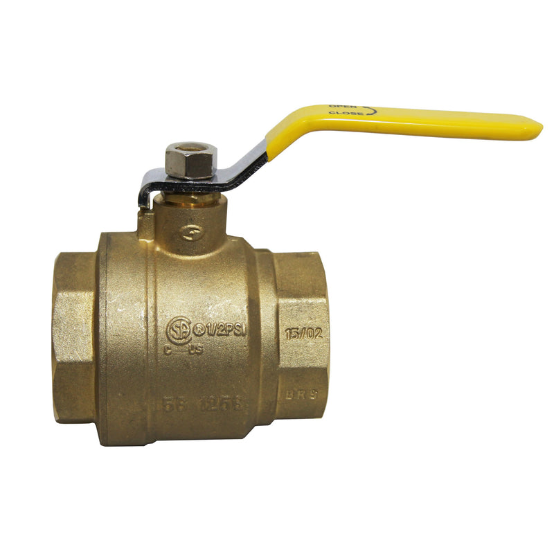Brass Ball Valve - FNPT x FNPT