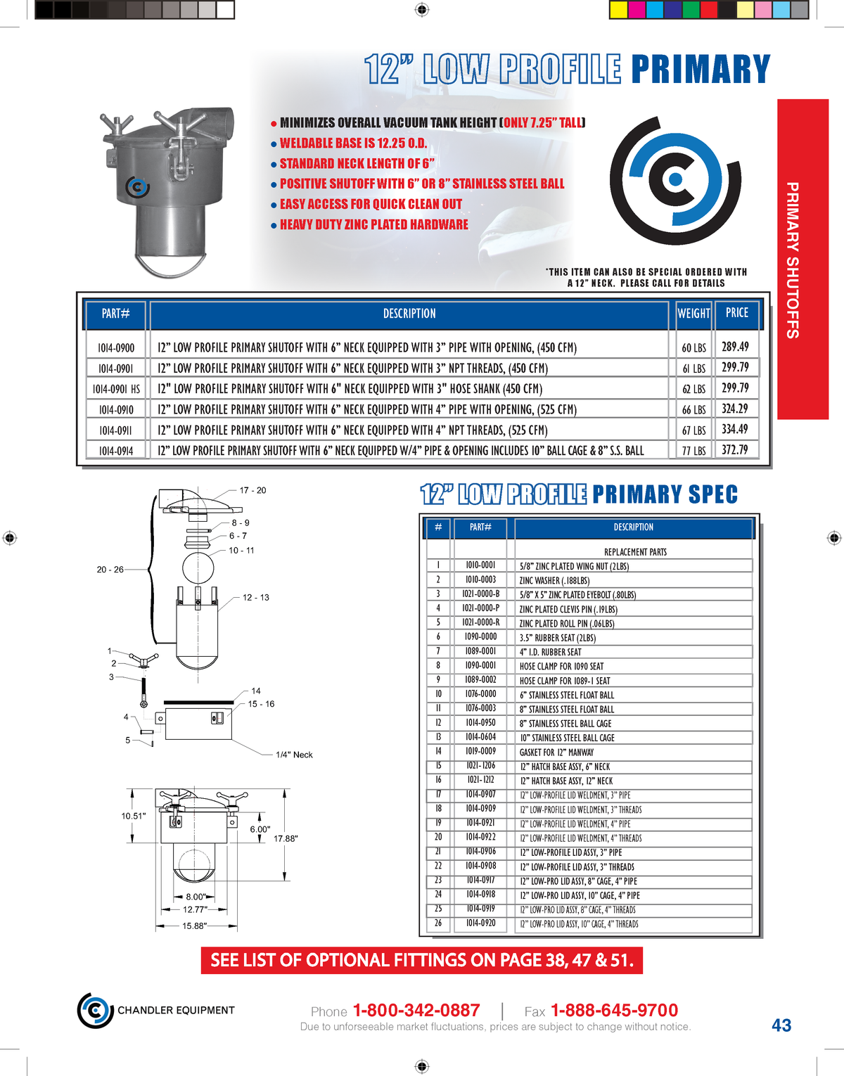 Primary Shut Off 12